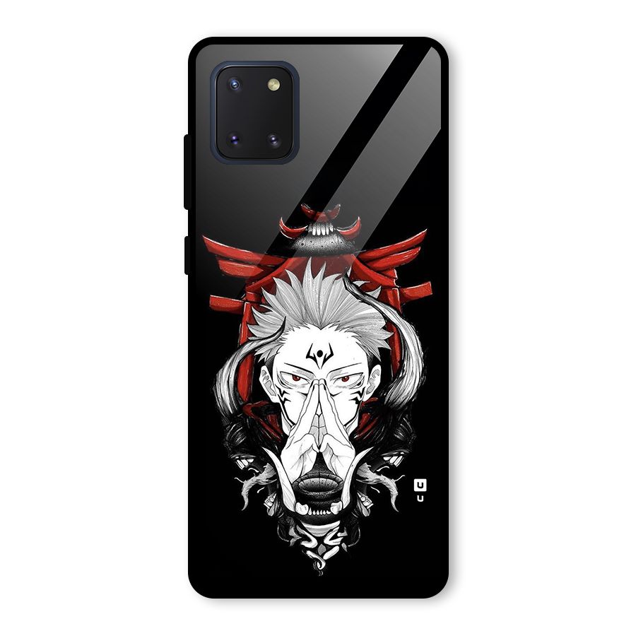 Demon King Sukuna Glass Back Case for Galaxy Note 10 Lite