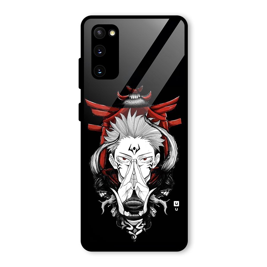 Demon King Sukuna Glass Back Case for Galaxy S20 FE 5G