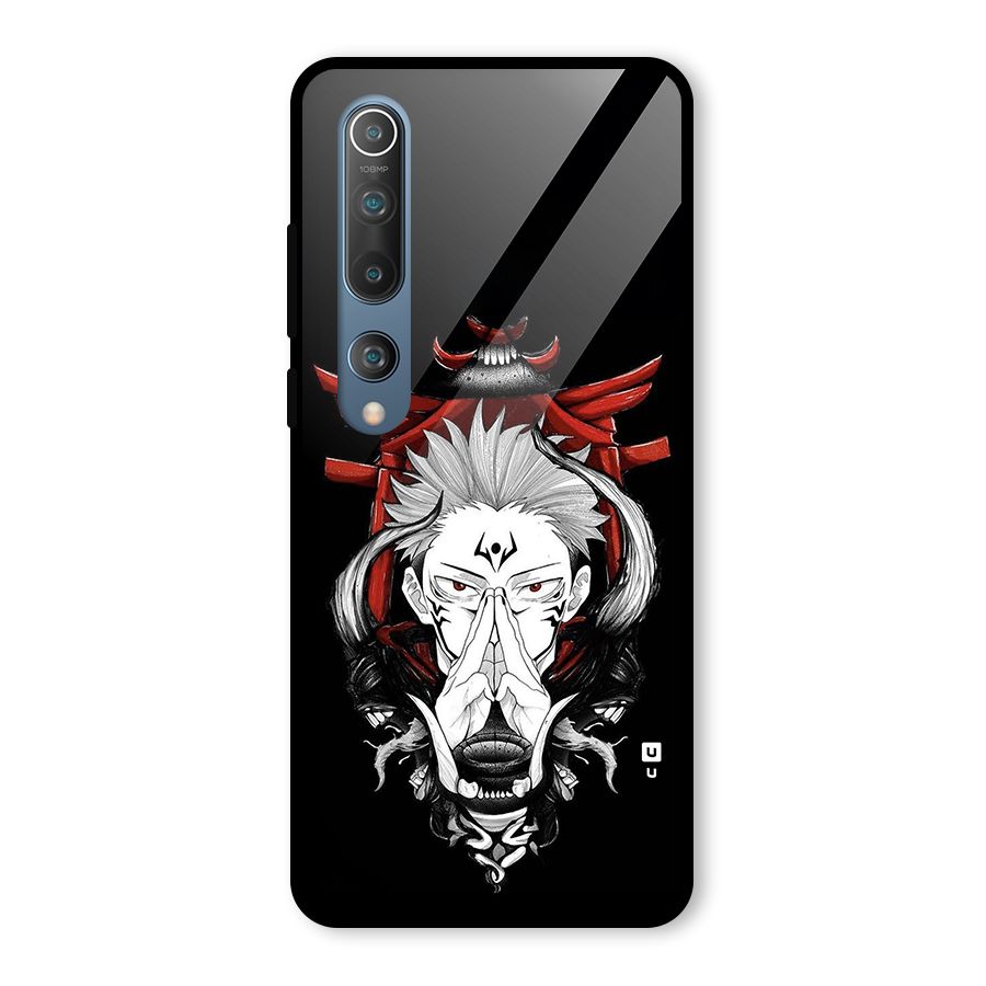 Demon King Sukuna Glass Back Case for Mi 10