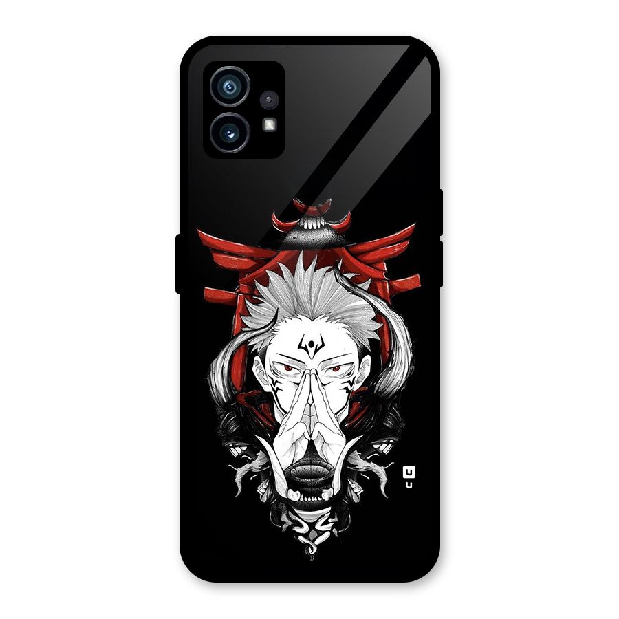 Demon King Sukuna Glass Back Case for Nothing Phone 1