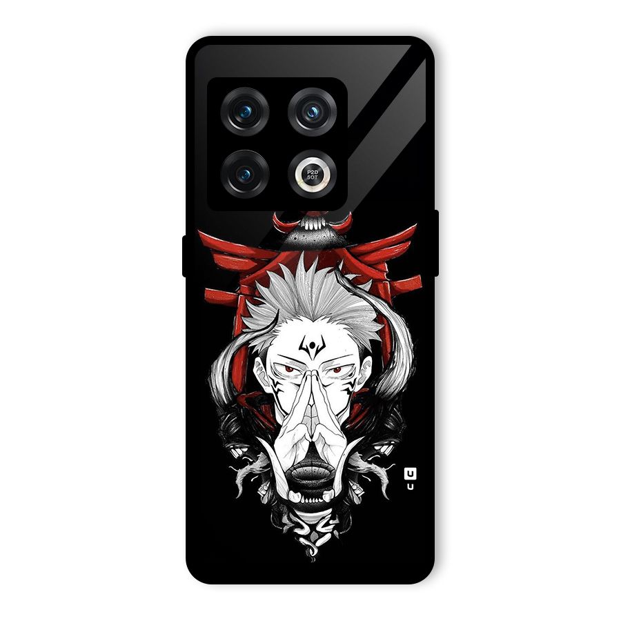 Demon King Sukuna Glass Back Case for OnePlus 10 Pro 5G
