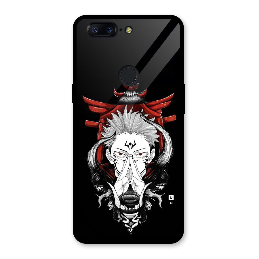 Demon King Sukuna Glass Back Case for OnePlus 5T