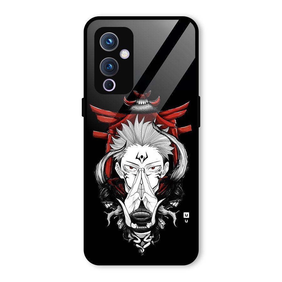 Demon King Sukuna Glass Back Case for OnePlus 9