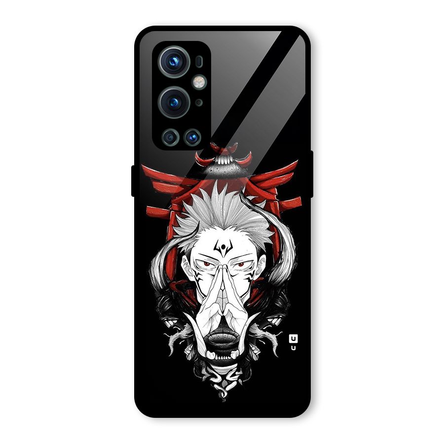 Demon King Sukuna Glass Back Case for OnePlus 9 Pro