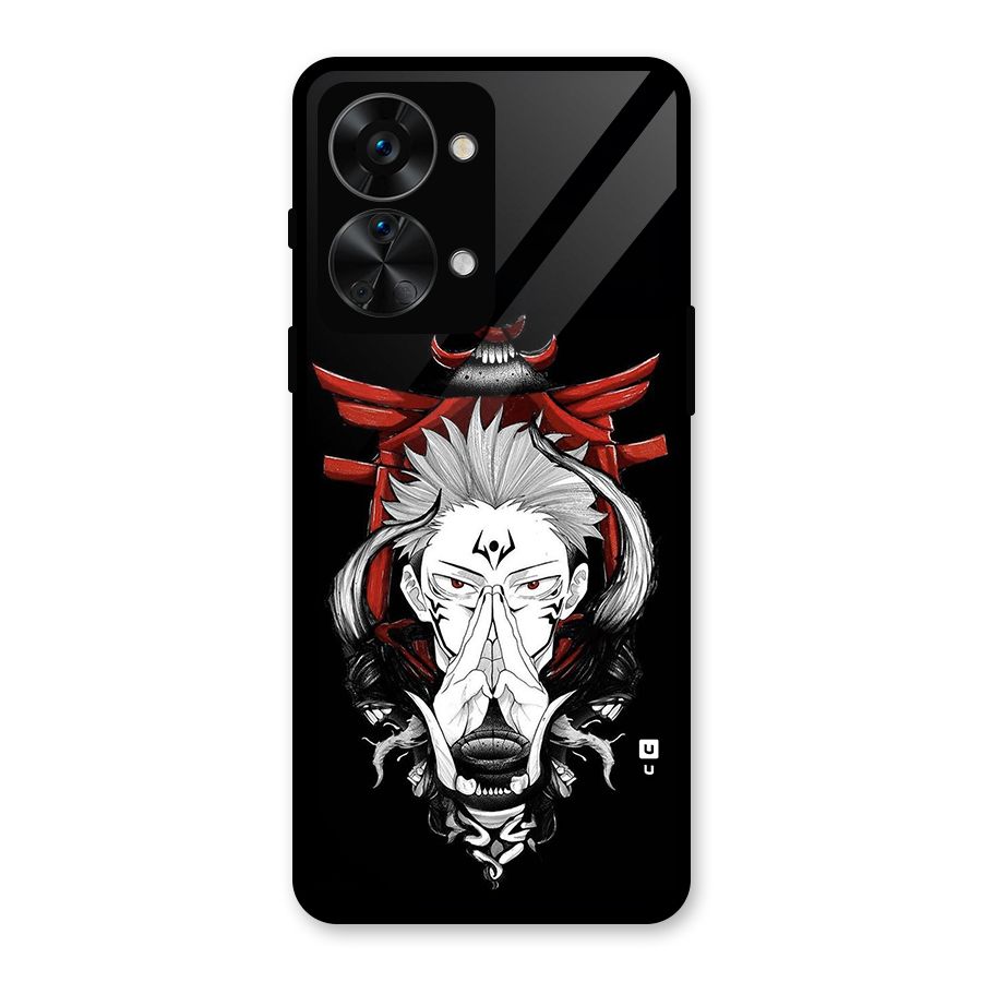 Demon King Sukuna Glass Back Case for OnePlus Nord 2T