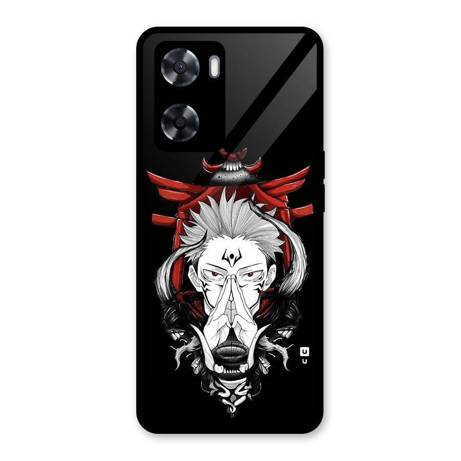 Demon King Sukuna Glass Back Case for OnePlus Nord N20 SE