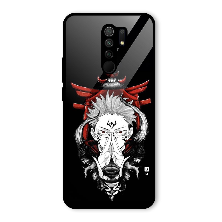Demon King Sukuna Glass Back Case for Poco M2