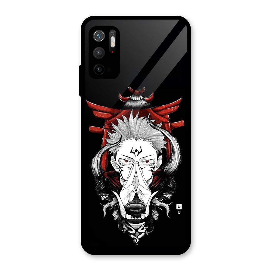 Demon King Sukuna Glass Back Case for Poco M3 Pro 5G