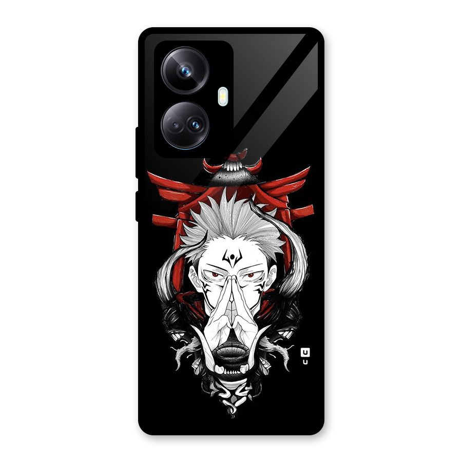 Demon King Sukuna Glass Back Case for Realme 10 Pro Plus