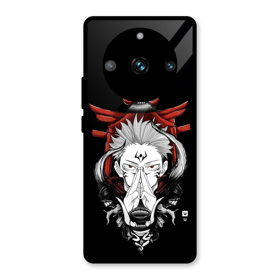 Demon King Sukuna Glass Back Case for Realme 11 Pro Plus