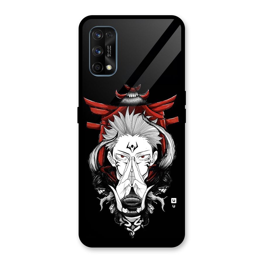 Demon King Sukuna Glass Back Case for Realme 7 Pro