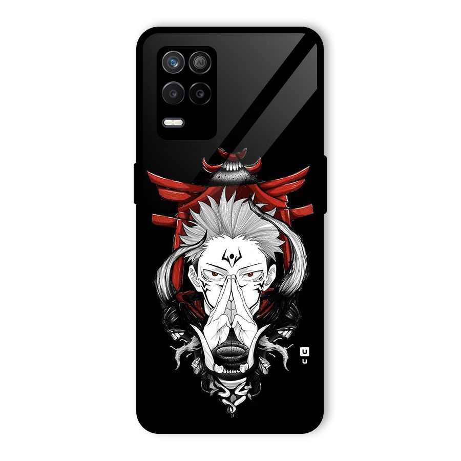 Demon King Sukuna Glass Back Case for Realme 8s 5G