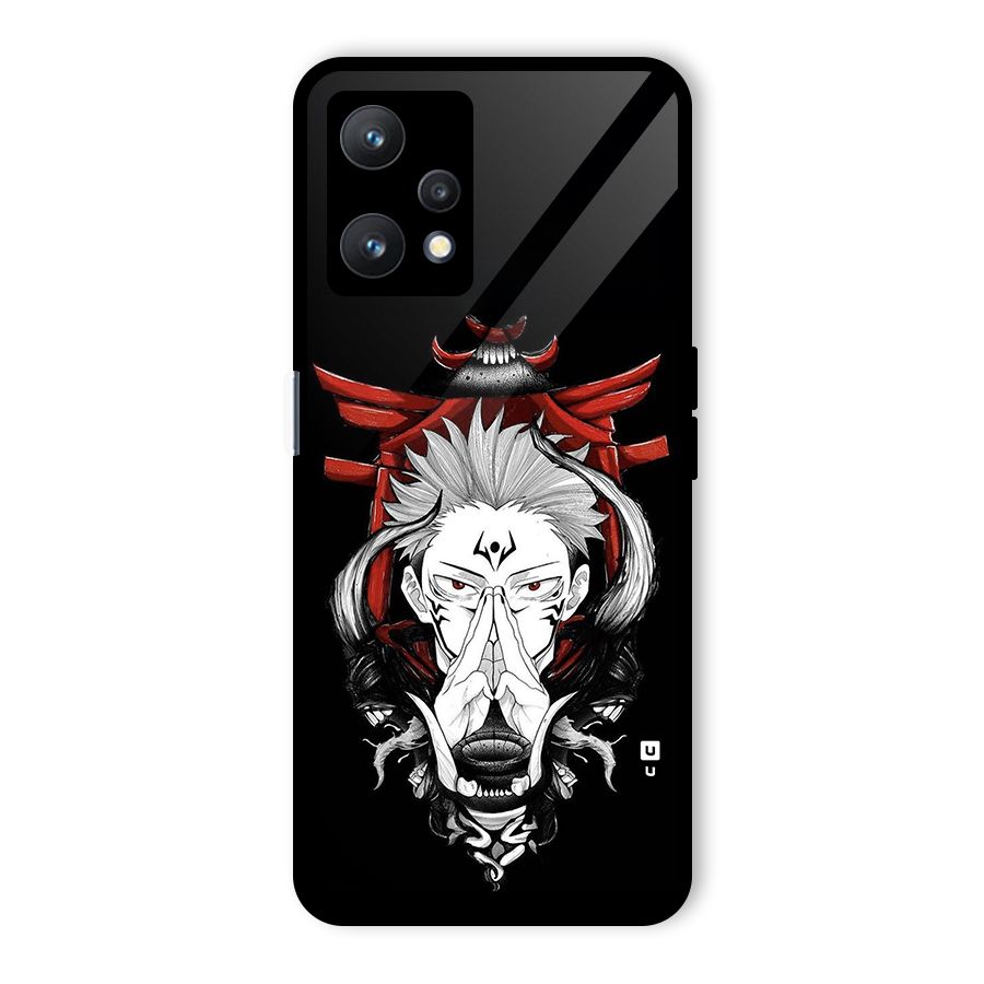 Demon King Sukuna Glass Back Case for Realme 9 Pro 5G