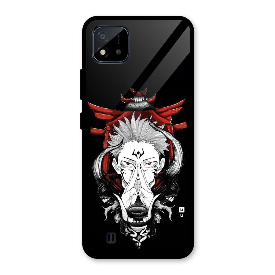 Demon King Sukuna Glass Back Case for Realme C11 2021