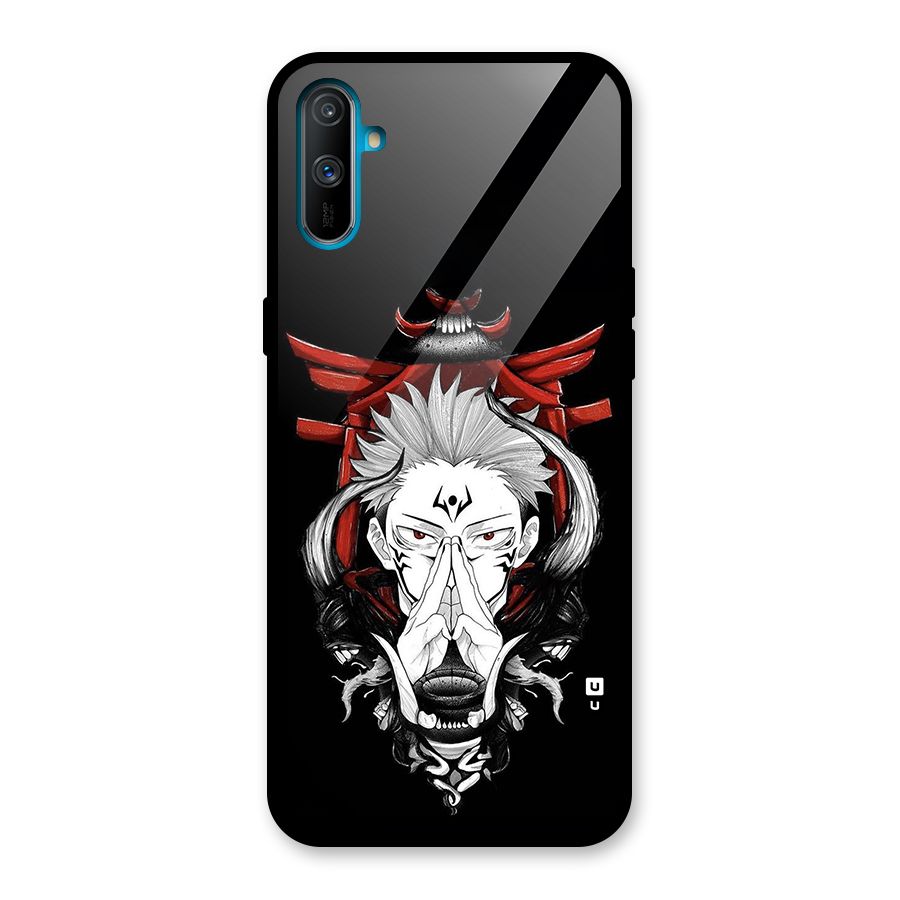 Demon King Sukuna Glass Back Case for Realme C3