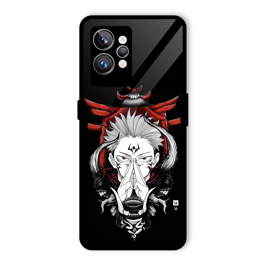 Demon King Sukuna Glass Back Case for Realme GT2 Pro