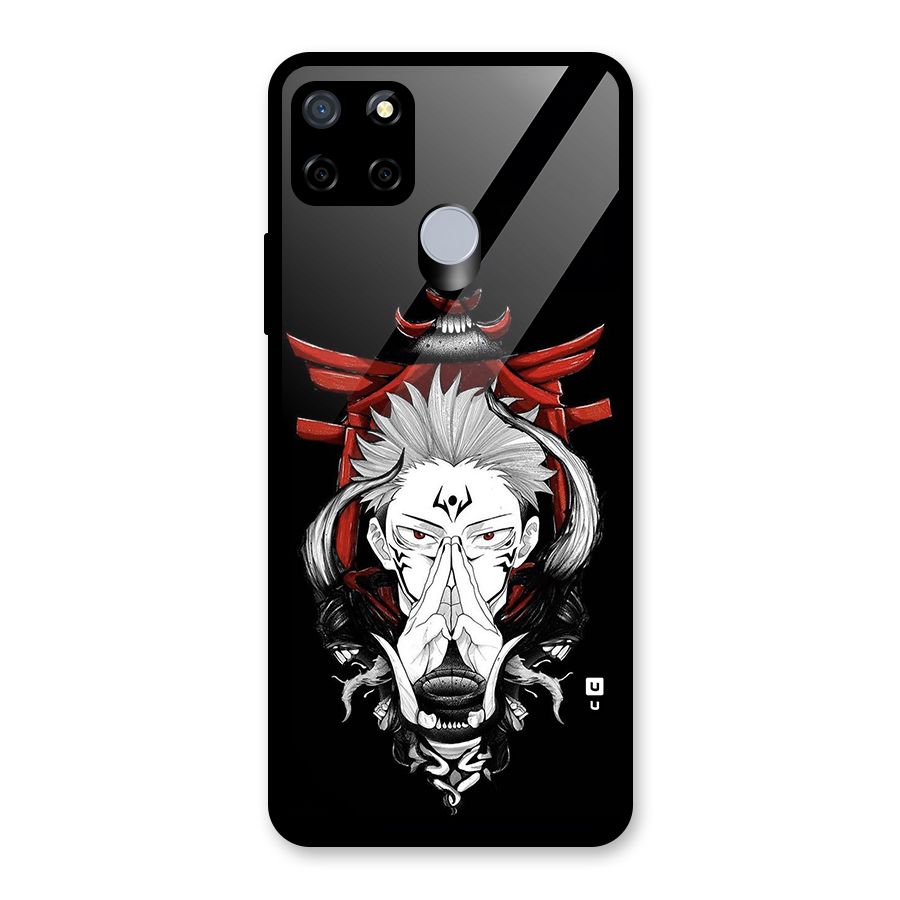 Demon King Sukuna Glass Back Case for Realme Narzo 20
