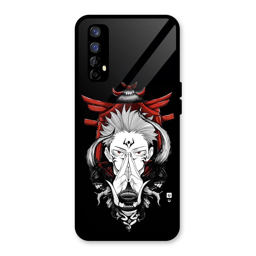 Demon King Sukuna Glass Back Case for Realme Narzo 20 Pro