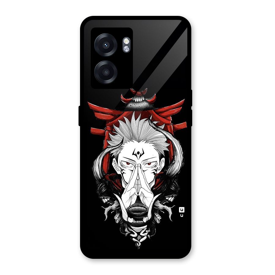 Demon King Sukuna Glass Back Case for Realme Narzo 50 5G