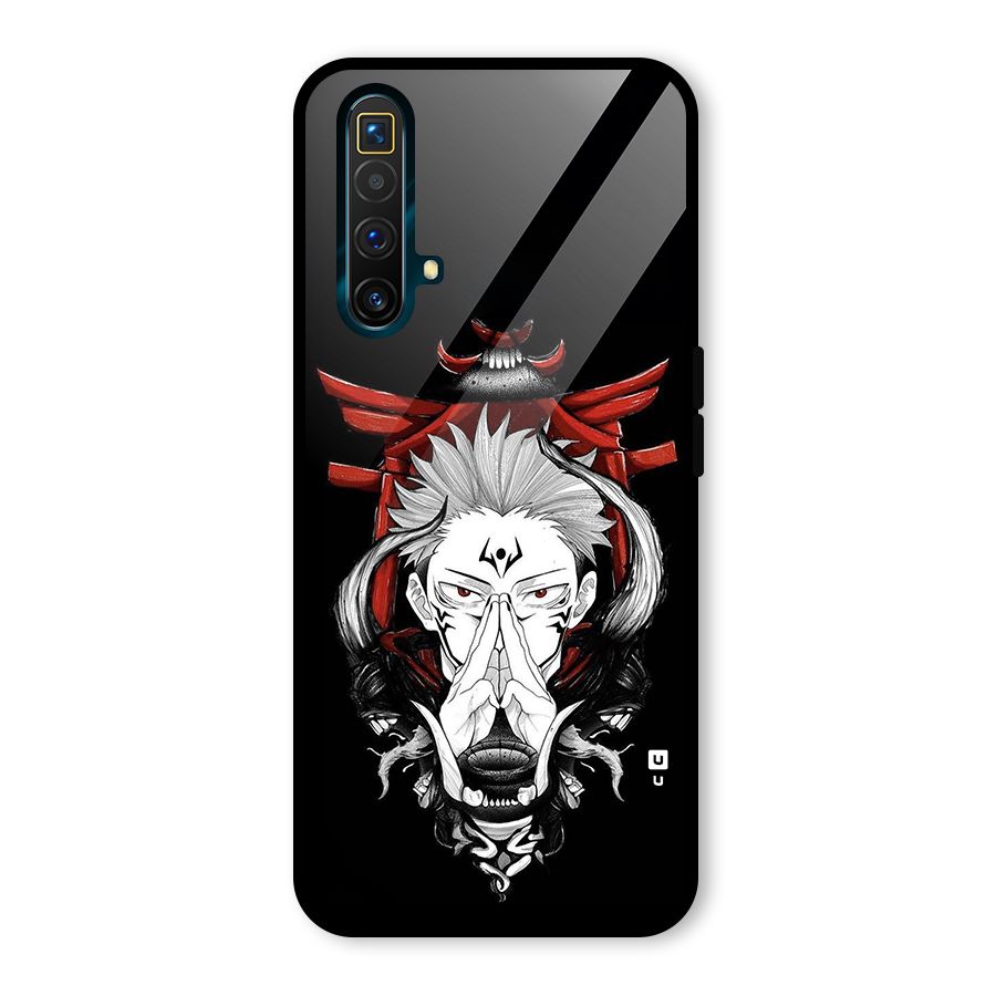 Demon King Sukuna Glass Back Case for Realme X3