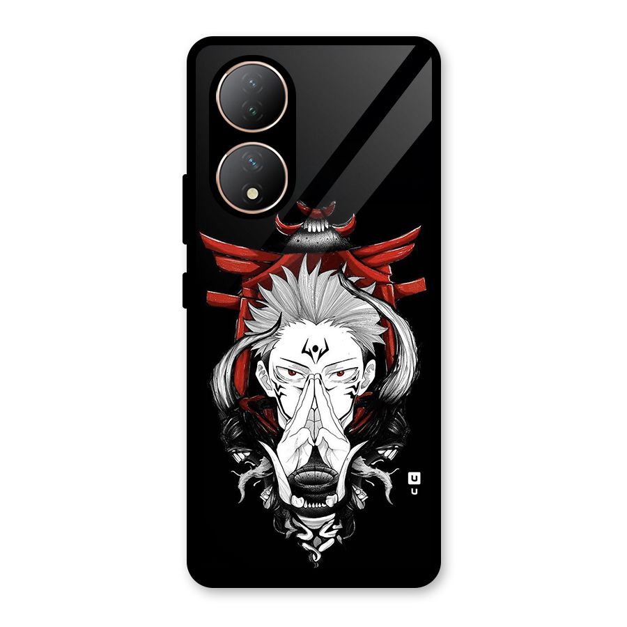 Demon King Sukuna Glass Back Case for Vivo T2