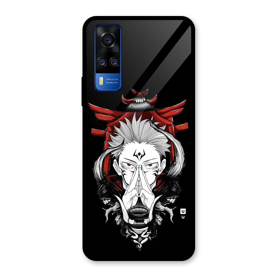 Demon King Sukuna Glass Back Case for Vivo Y31