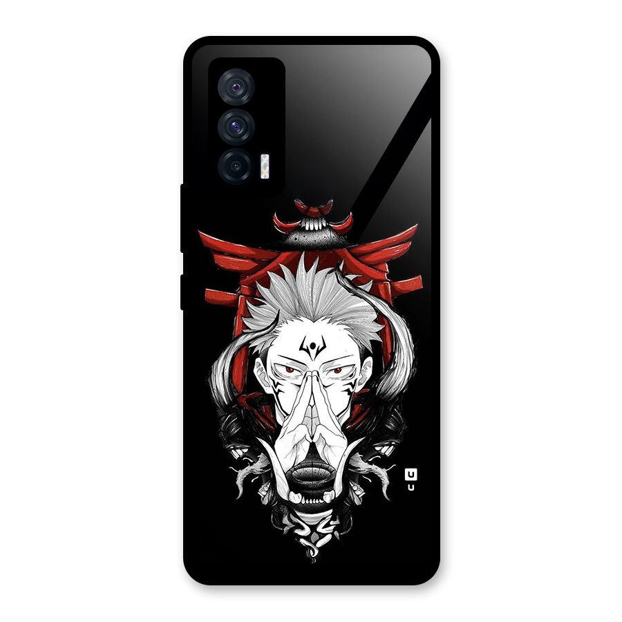 Demon King Sukuna Glass Back Case for Vivo iQOO 7 5G