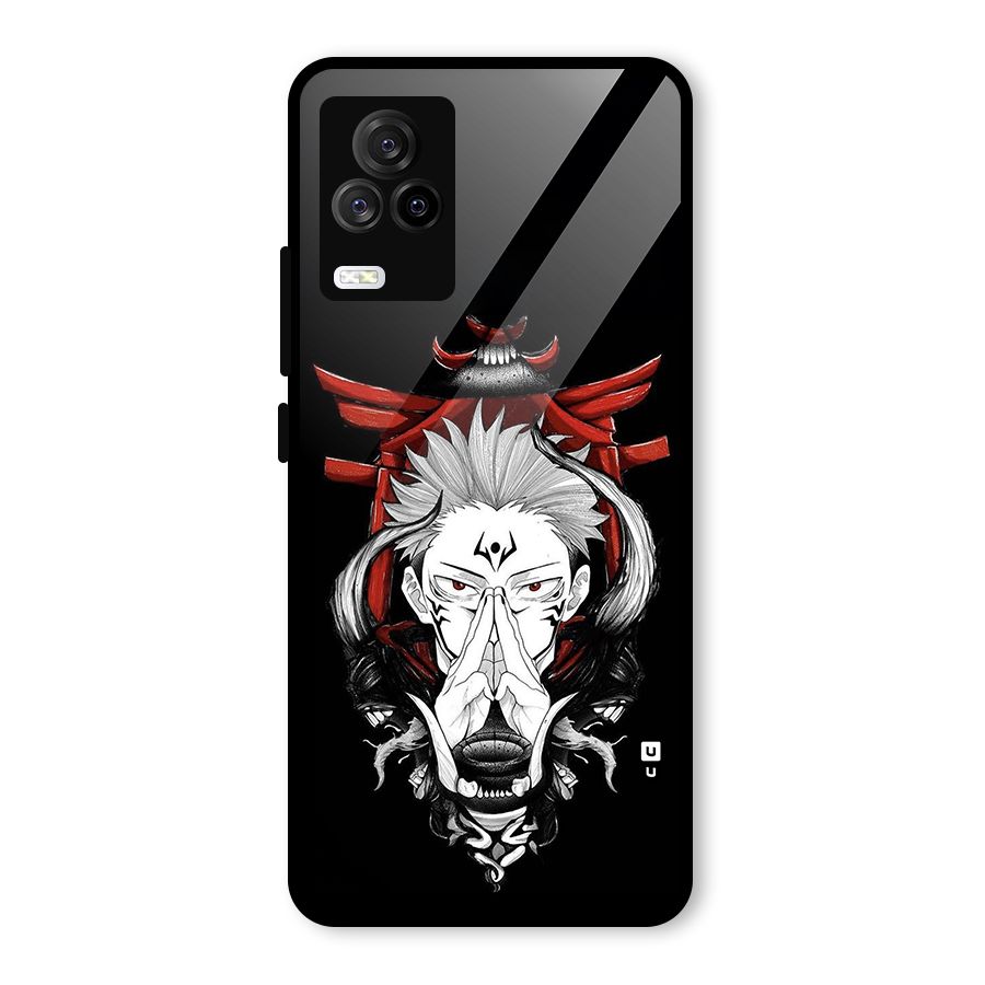 Demon King Sukuna Glass Back Case for Vivo iQOO 7 Legend 5G
