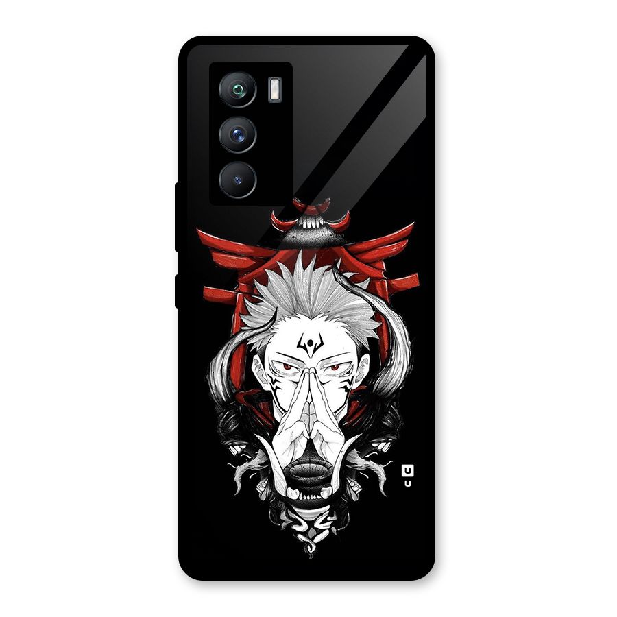 Demon King Sukuna Glass Back Case for Vivo iQOO 9 SE