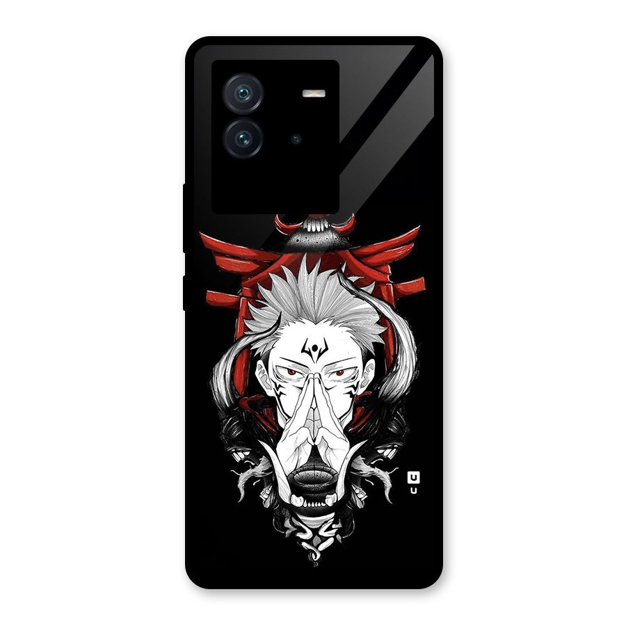 Demon King Sukuna Glass Back Case for Vivo iQOO Neo 6 5G