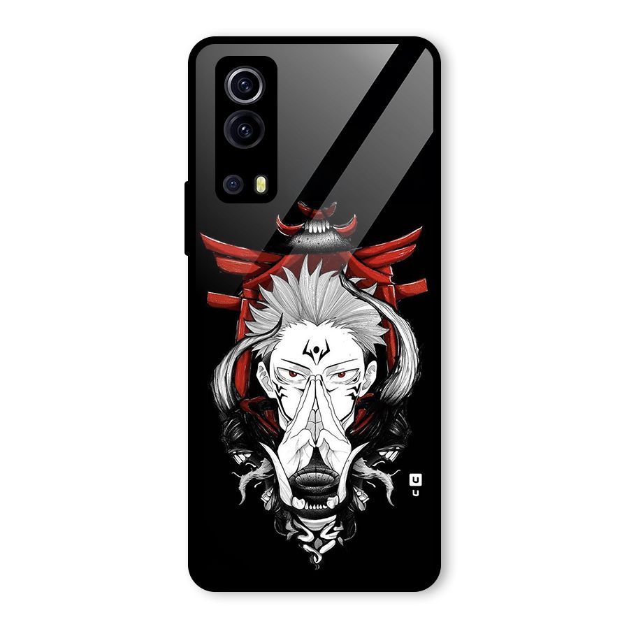 Demon King Sukuna Glass Back Case for Vivo iQOO Z3