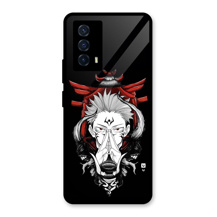 Demon King Sukuna Glass Back Case for Vivo iQOO Z5