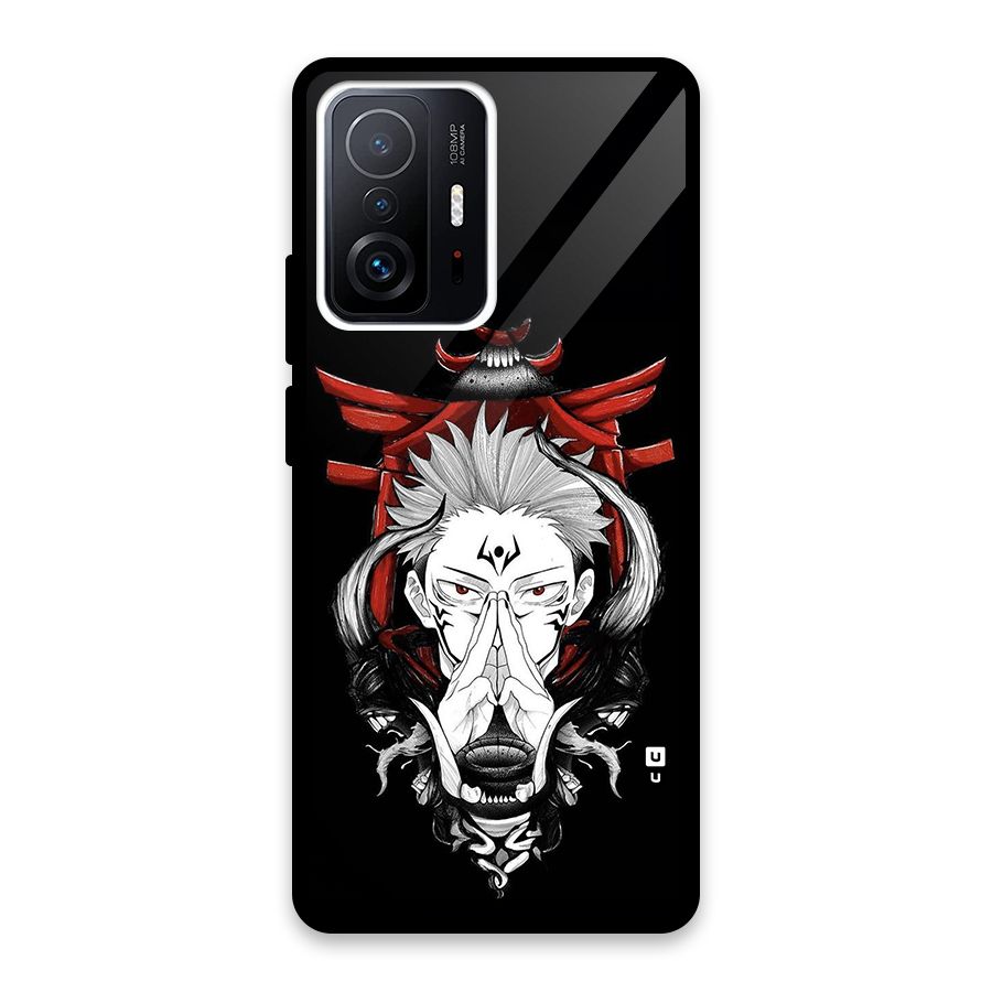 Demon King Sukuna Glass Back Case for Xiaomi 11T Pro
