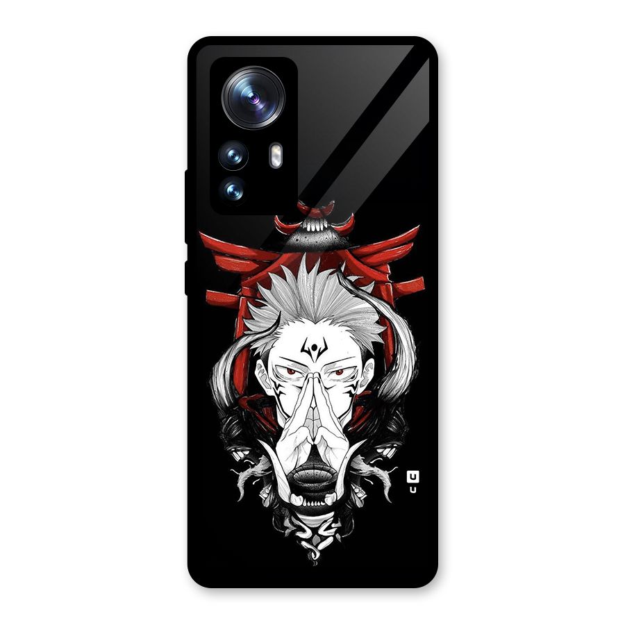Demon King Sukuna Glass Back Case for Xiaomi 12 Pro