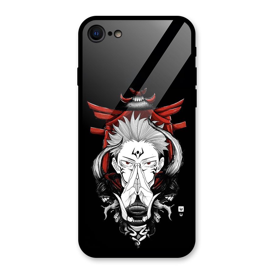 Demon King Sukuna Glass Back Case for iPhone 7