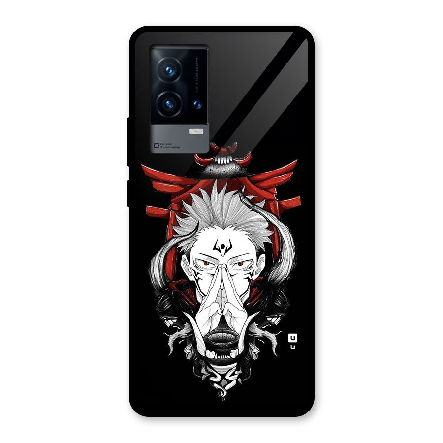 Demon King Sukuna Glass Back Case for iQOO 9 5G