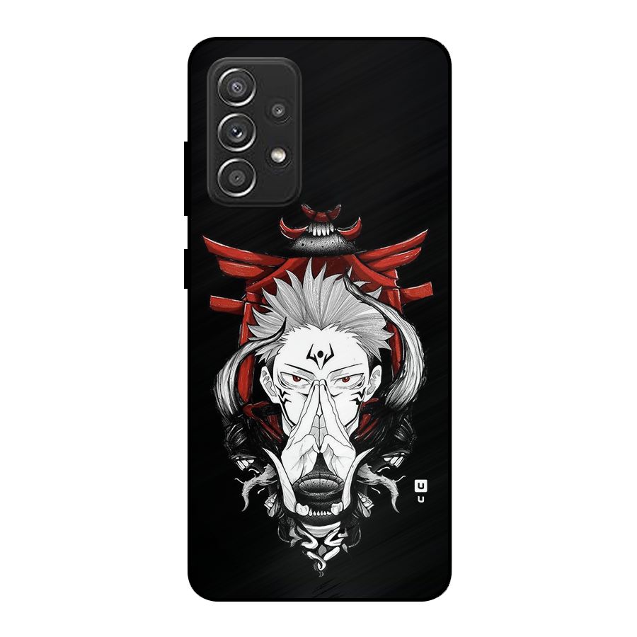Demon King Sukuna Metal Back Case for Galaxy A52