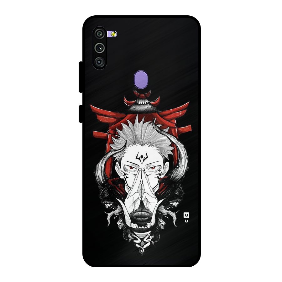 Demon King Sukuna Metal Back Case for Galaxy M11