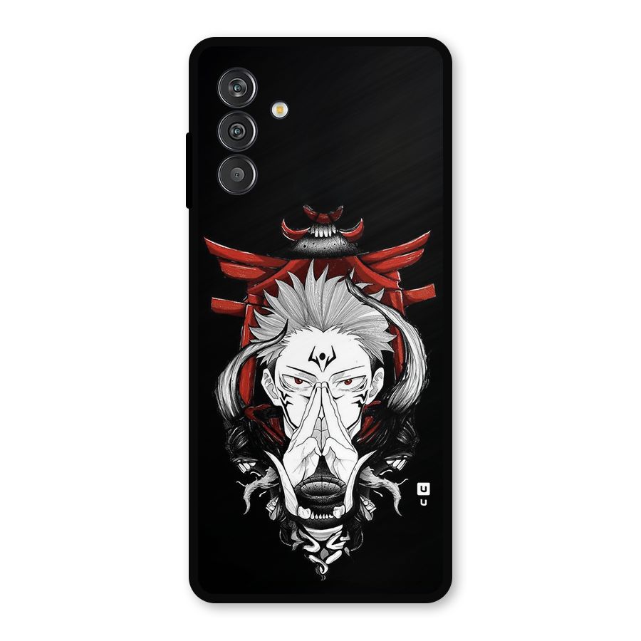 Demon King Sukuna Metal Back Case for Galaxy M13