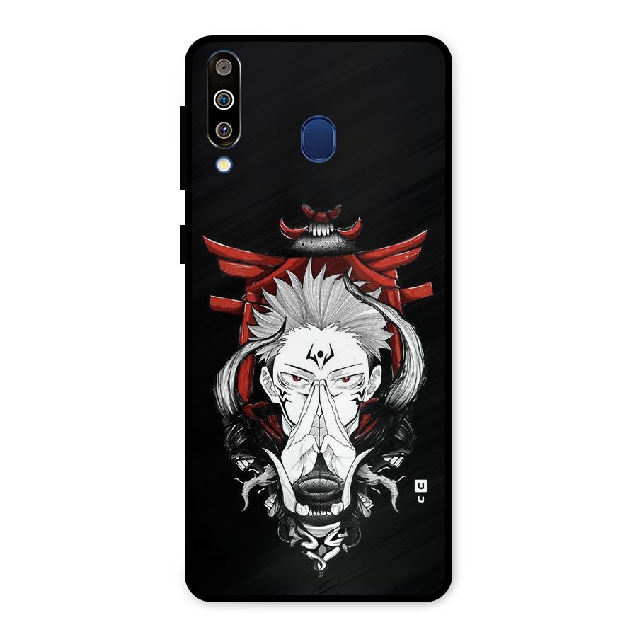 Demon King Sukuna Metal Back Case for Galaxy M30