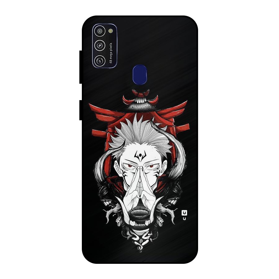 Demon King Sukuna Metal Back Case for Galaxy M30s