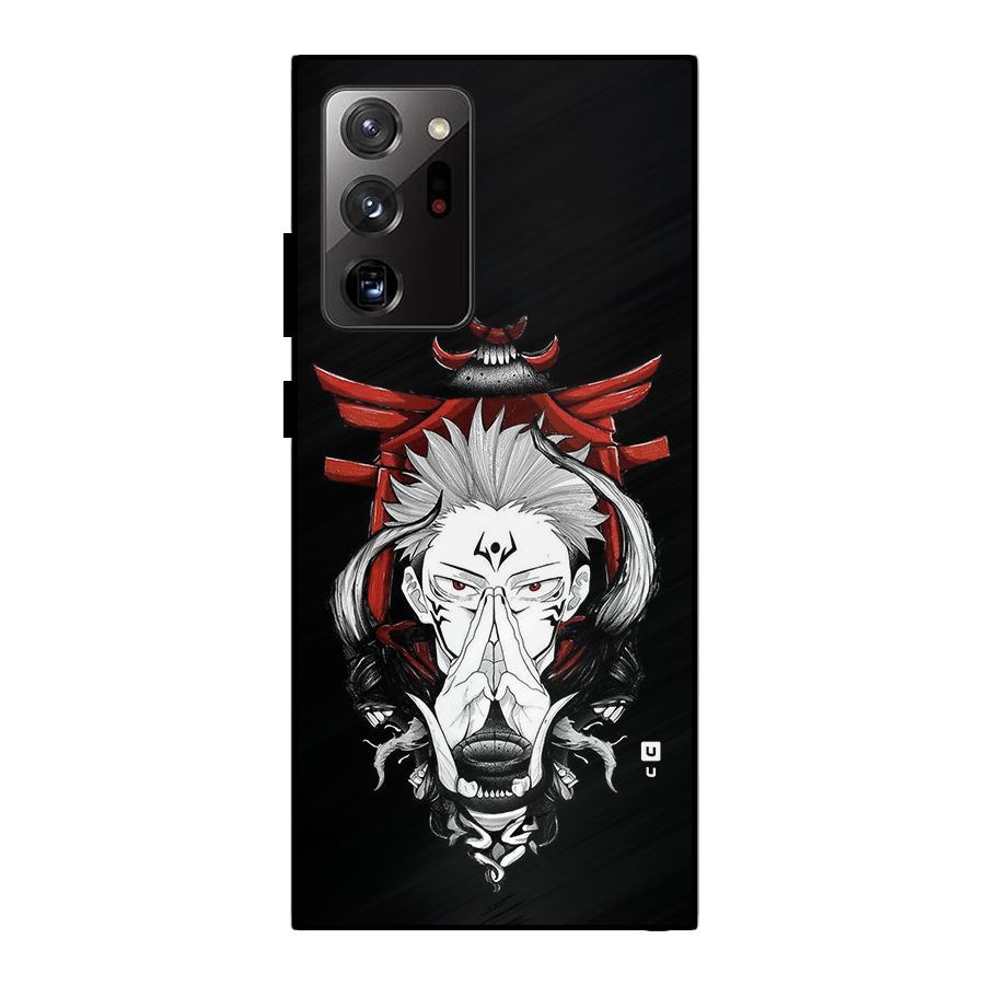 Demon King Sukuna Metal Back Case for Galaxy Note 20 Ultra