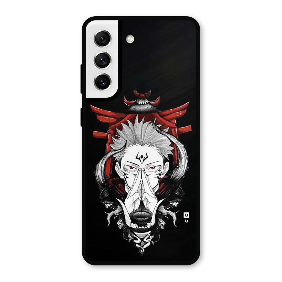 Demon King Sukuna Metal Back Case for Galaxy S21 FE 5G