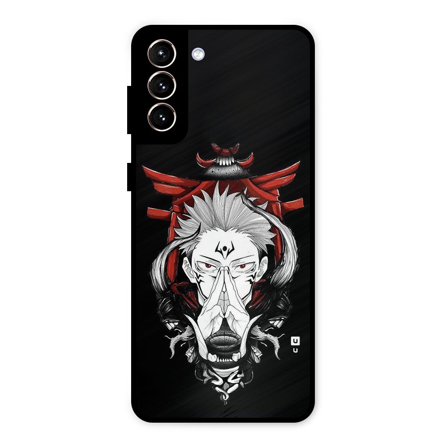 Demon King Sukuna Metal Back Case for Galaxy S21 Plus