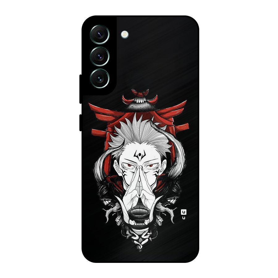 Demon King Sukuna Metal Back Case for Galaxy S22 Plus 5G