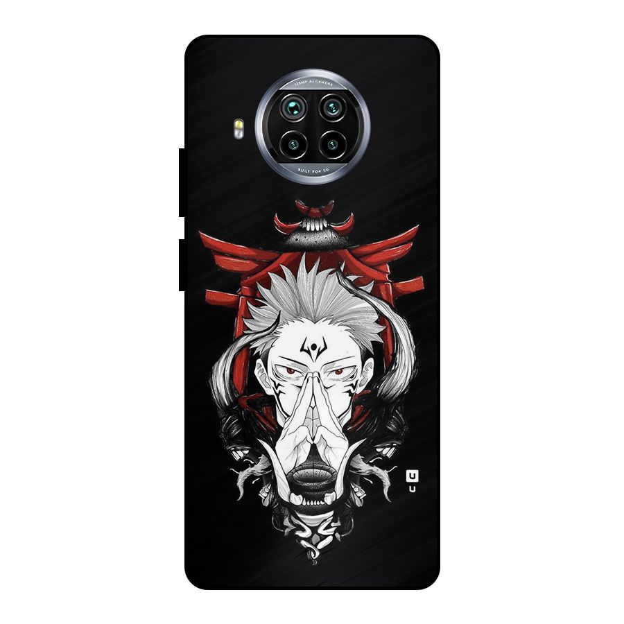 Demon King Sukuna Metal Back Case for Mi 10i
