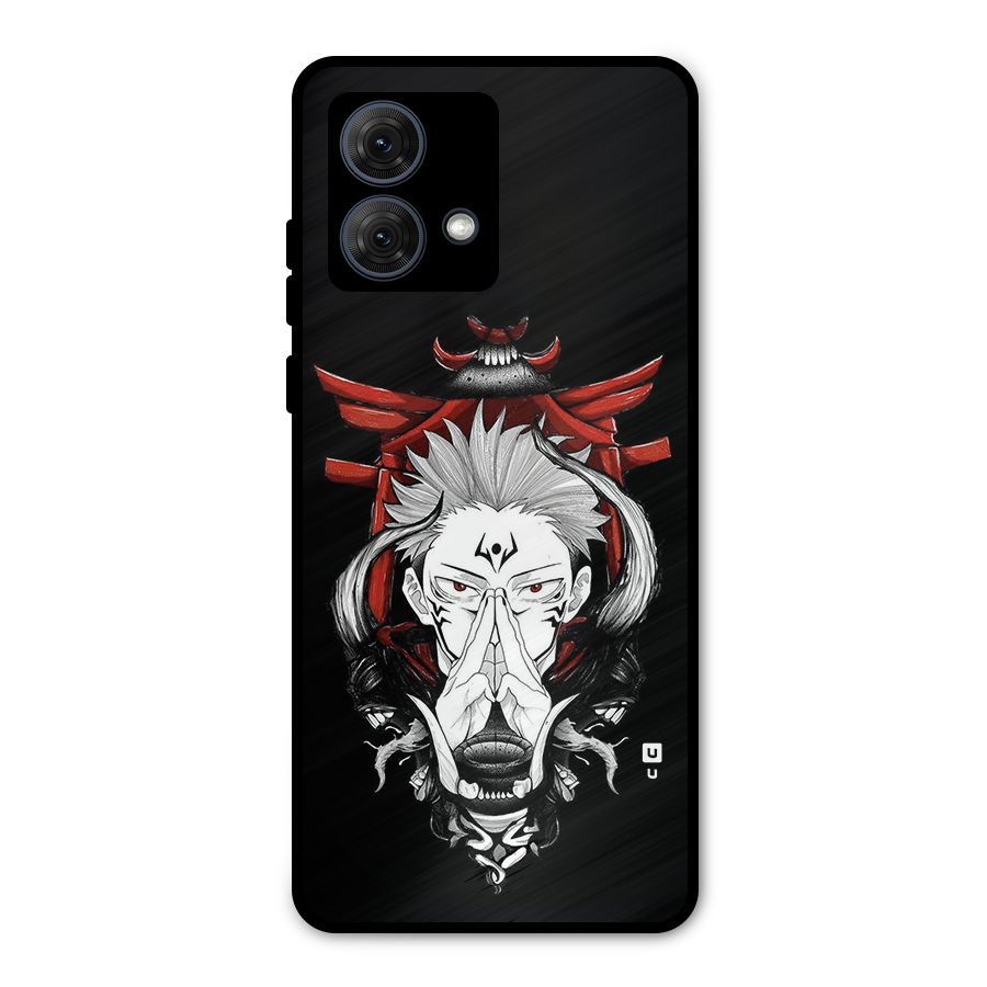 Demon King Sukuna Metal Back Case for Moto G84