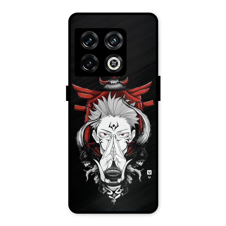 Demon King Sukuna Metal Back Case for OnePlus 10 Pro 5G