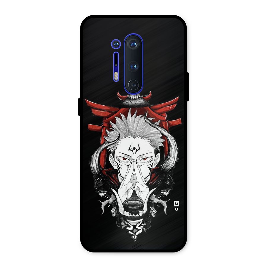 Demon King Sukuna Metal Back Case for OnePlus 8 Pro