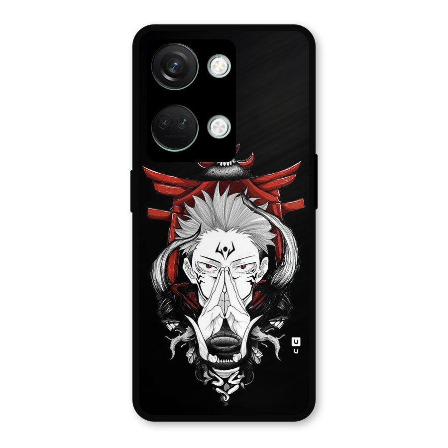 Demon King Sukuna Metal Back Case for OnePlus Nord 3